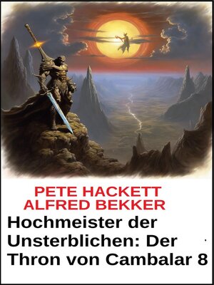 cover image of Hochmeister der Unsterblichen